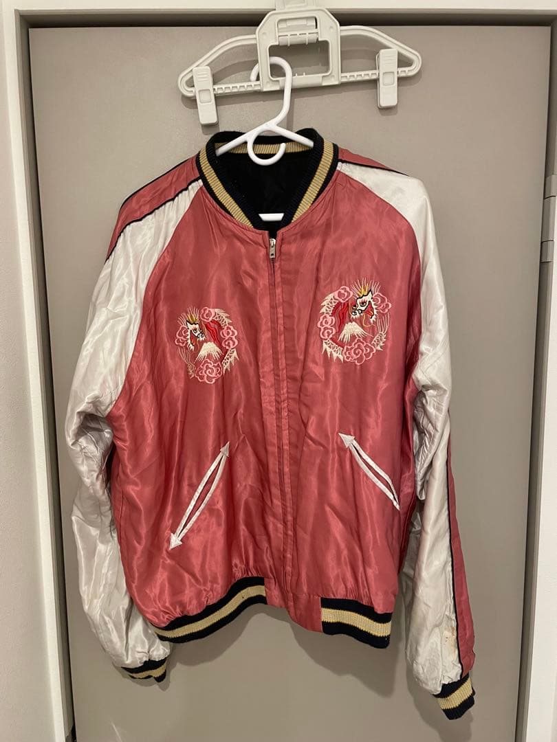 虎刺繍 スカジャン Japan製