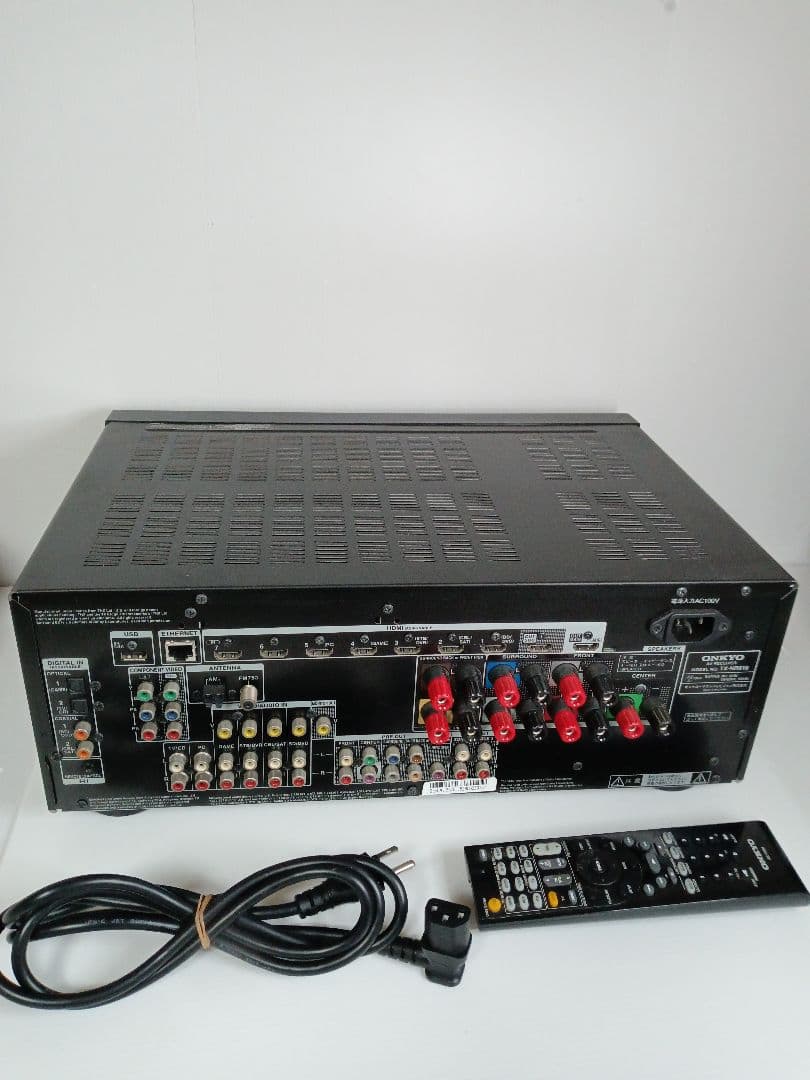 【通電確認】ONKYO TX-NR616 AVレシーバー オンキョー アンプ