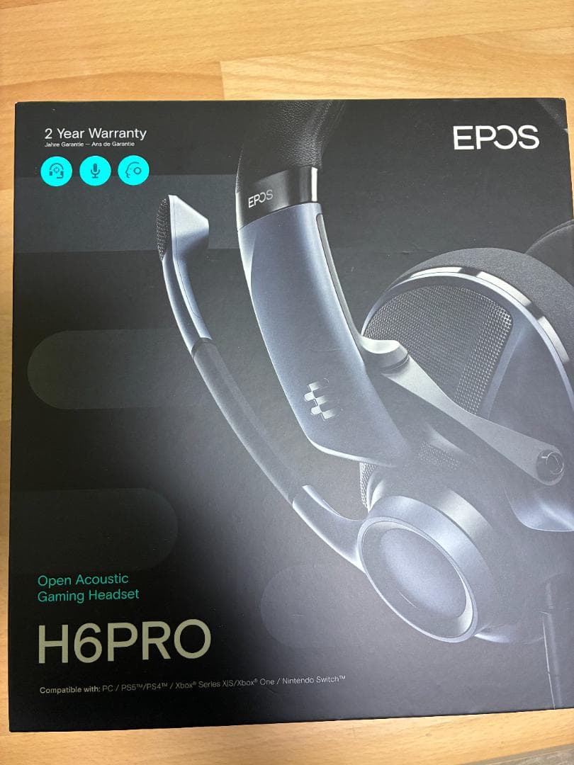 EPOS H6PRO ゲーミングヘッドセット