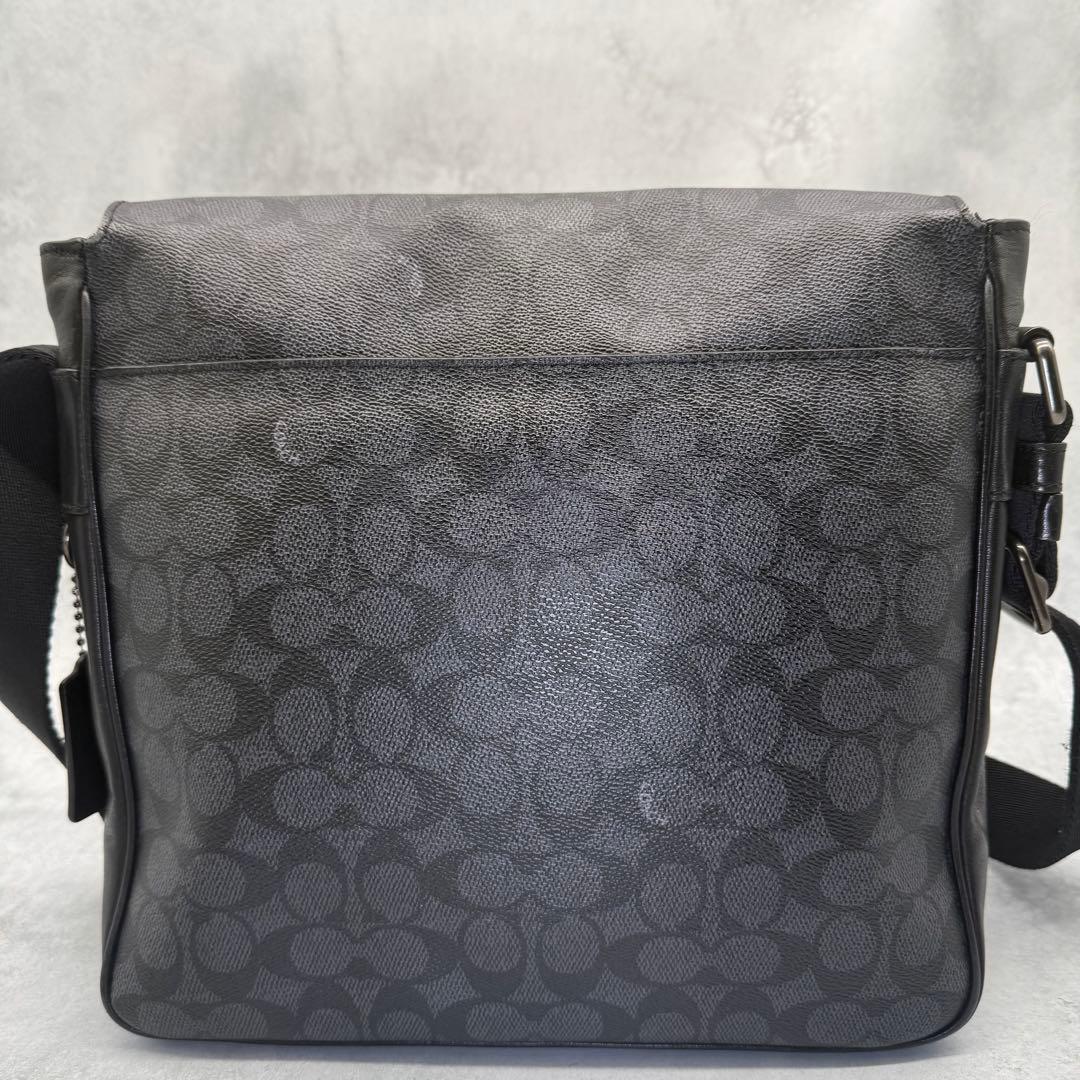 COACH コーチ メッセンジャーバッグ PVC メトロポリタン クロスボディ