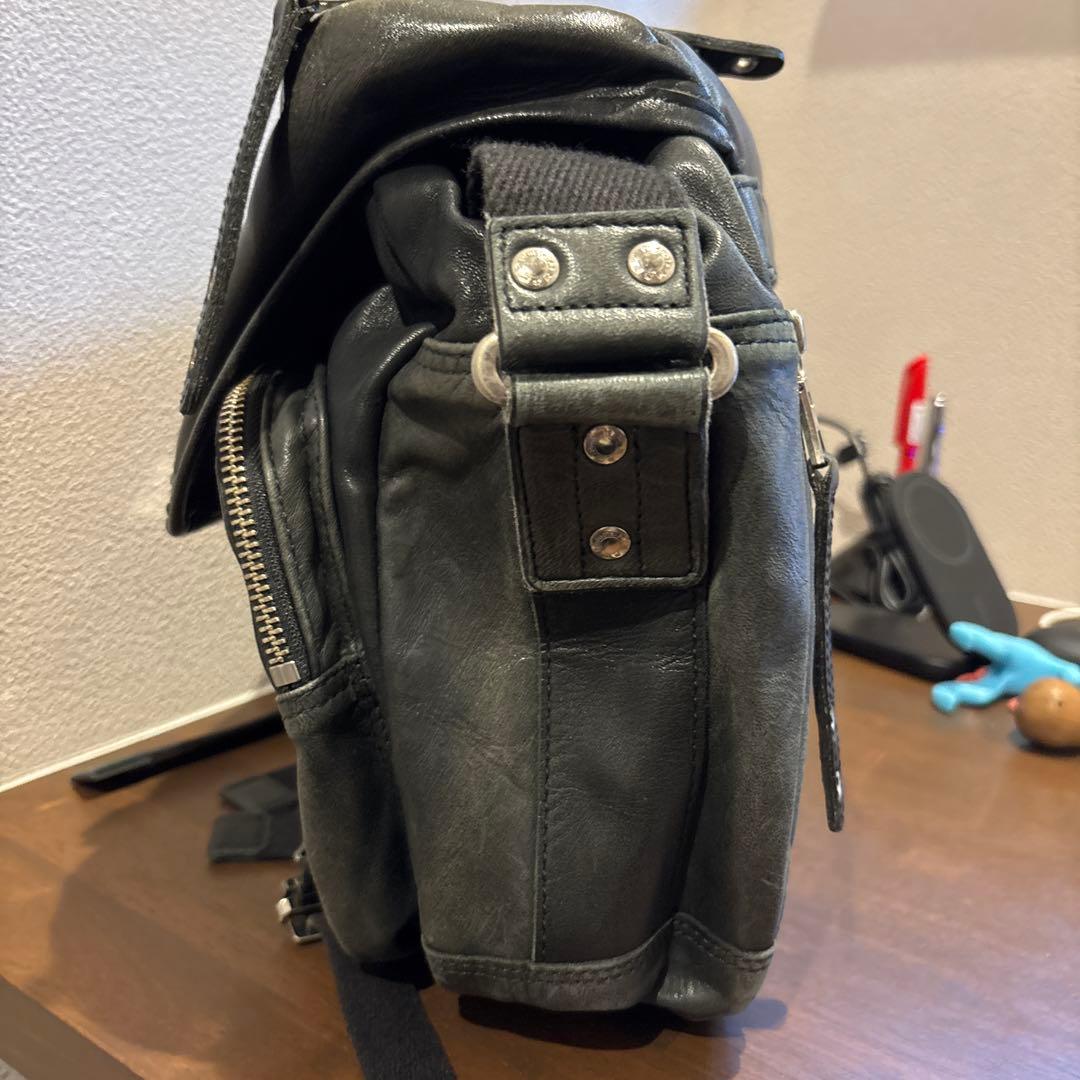 Master Piece マスターピース レザー メッセンジャーバッグ