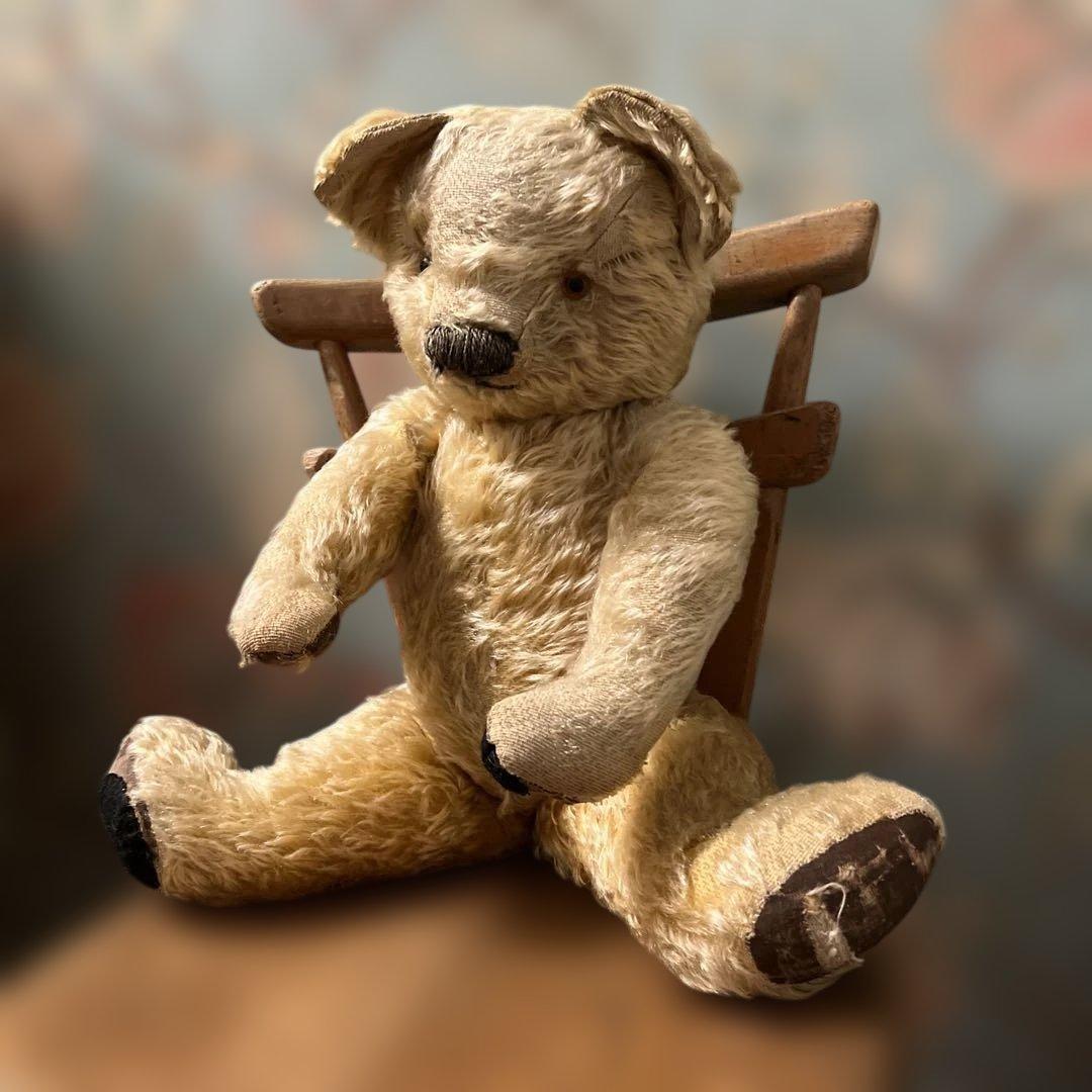 る*ー様 ★お安くしました★ チャドバレー　ヴィンテージ　テディベア　48cm