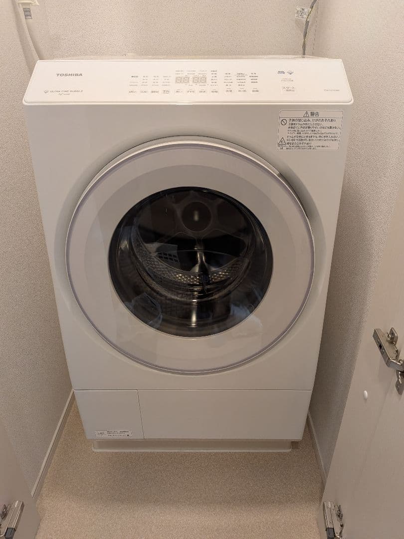 【送料・設置料込み】TOSHIBA ドラム式洗濯機 TW-127XM4L　美品