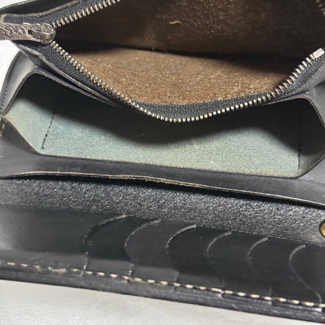 ⭐️未使用級⭐️ FANNY ファニー　折財布　長財布　バイカーズウォレット