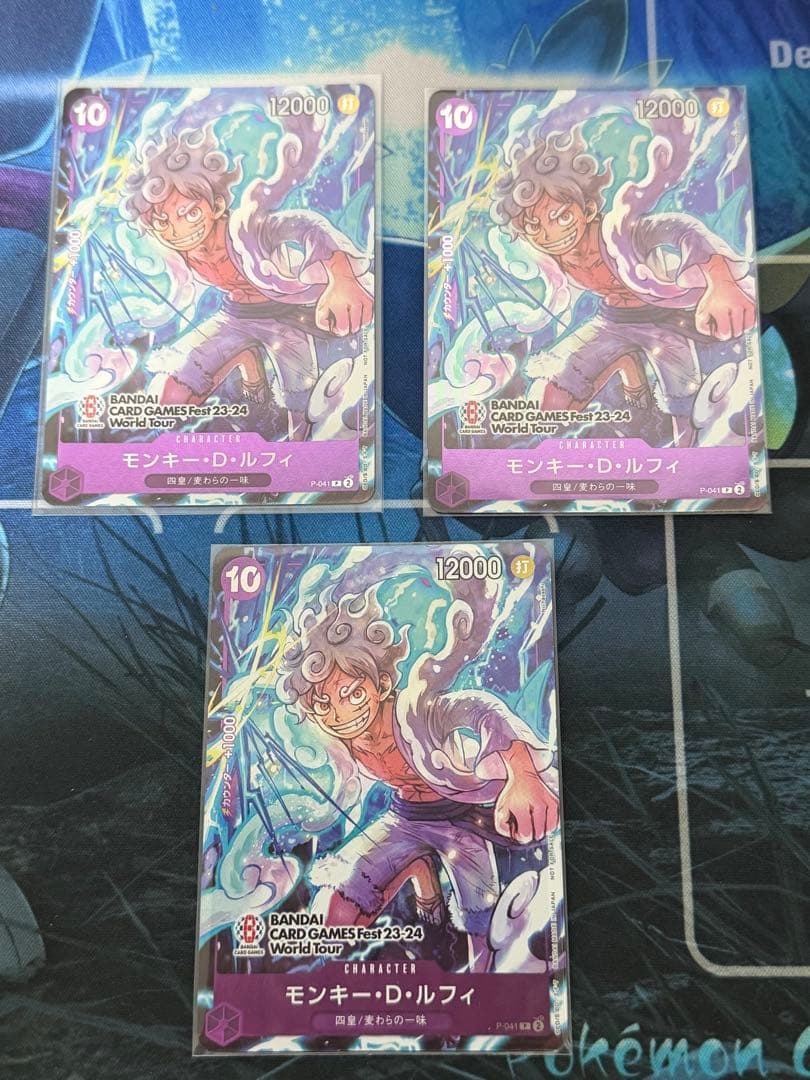 ワンピースカード　ルフィ　プロモ　バンダイカードフェス　即日発送可