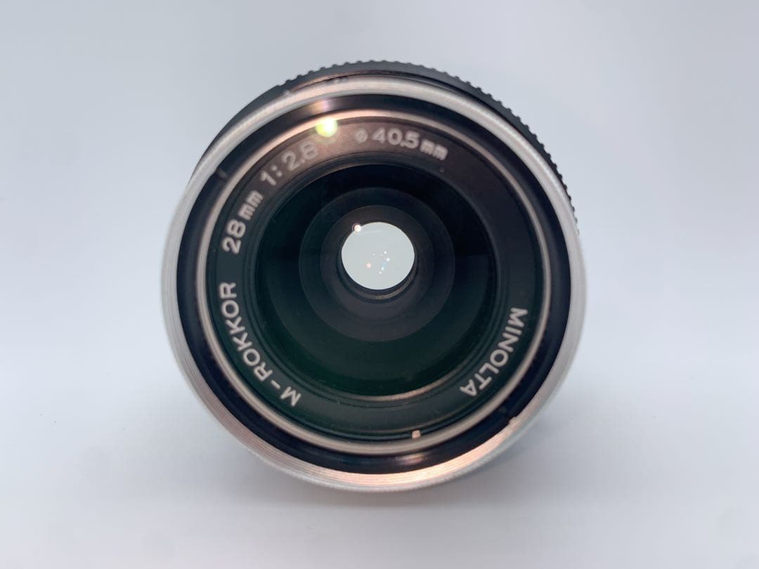 MINOLTA M-ROKKOR 28mm F2.8 カメラレンズ