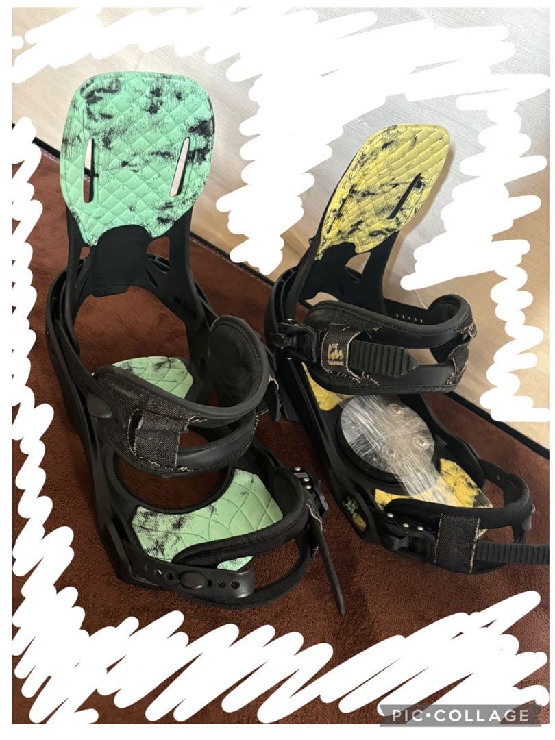 ［美品］スノボ　ビンディング　サロモン