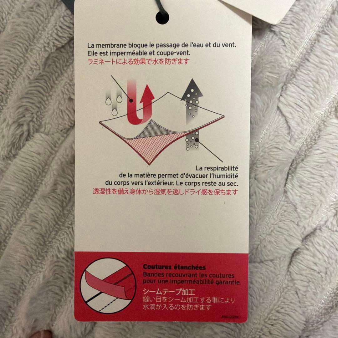 AIGLE ファー付きネイビー ダウンジャケット36size