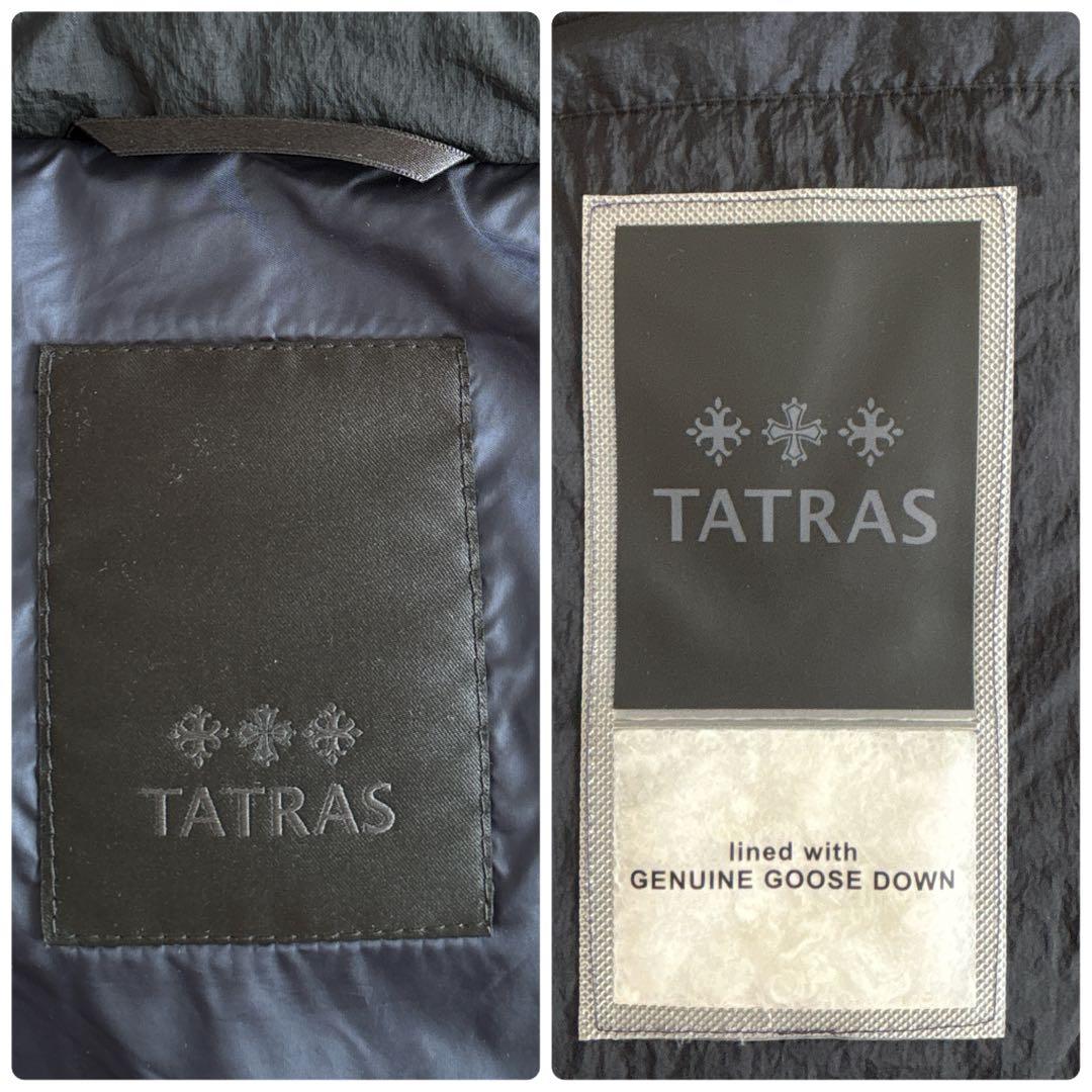 【1194】タトラス　フード付きロングダウンコート　ポリテアマ　大きいサイズ