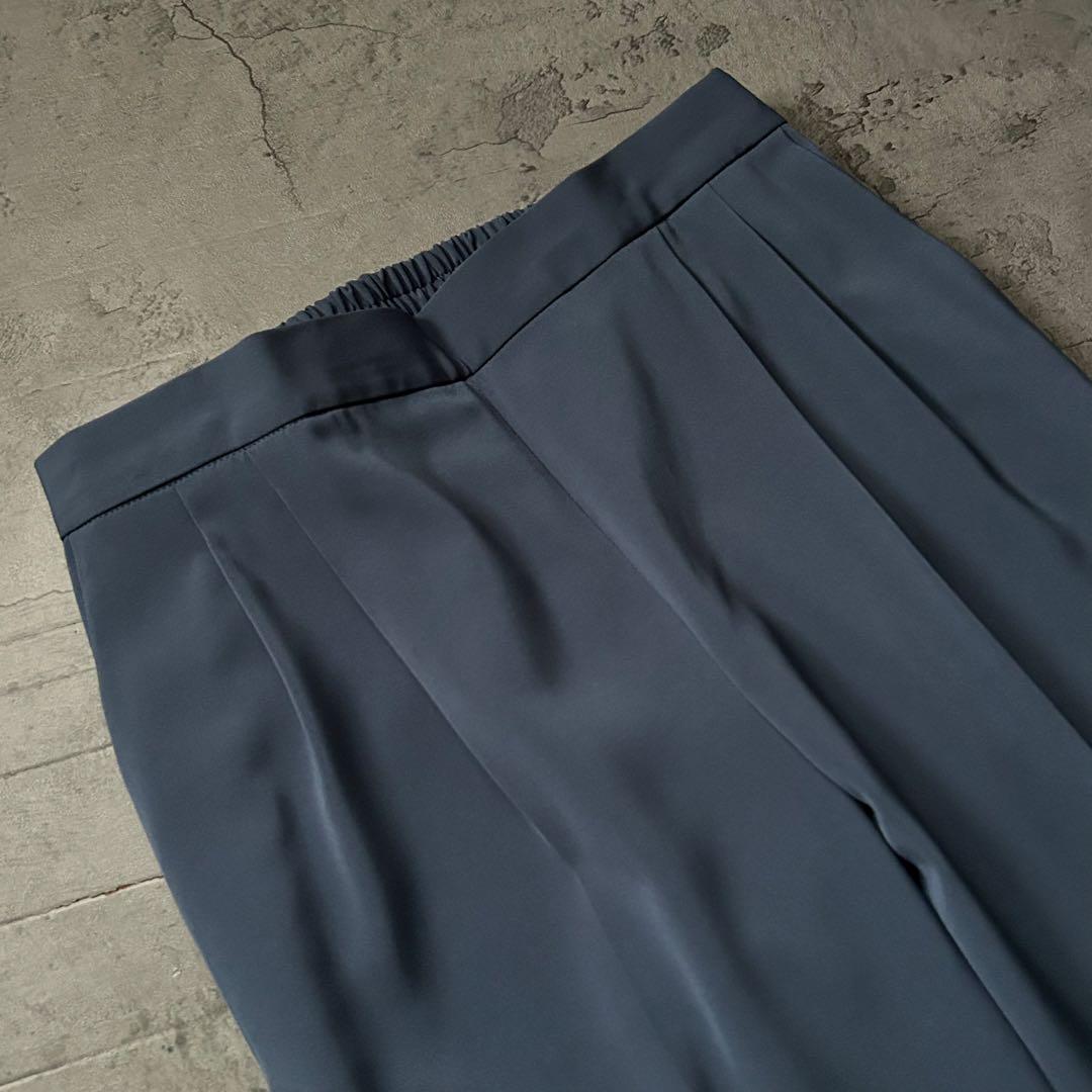 green label relaxing ノーカラー スーツ パンツセットアップ