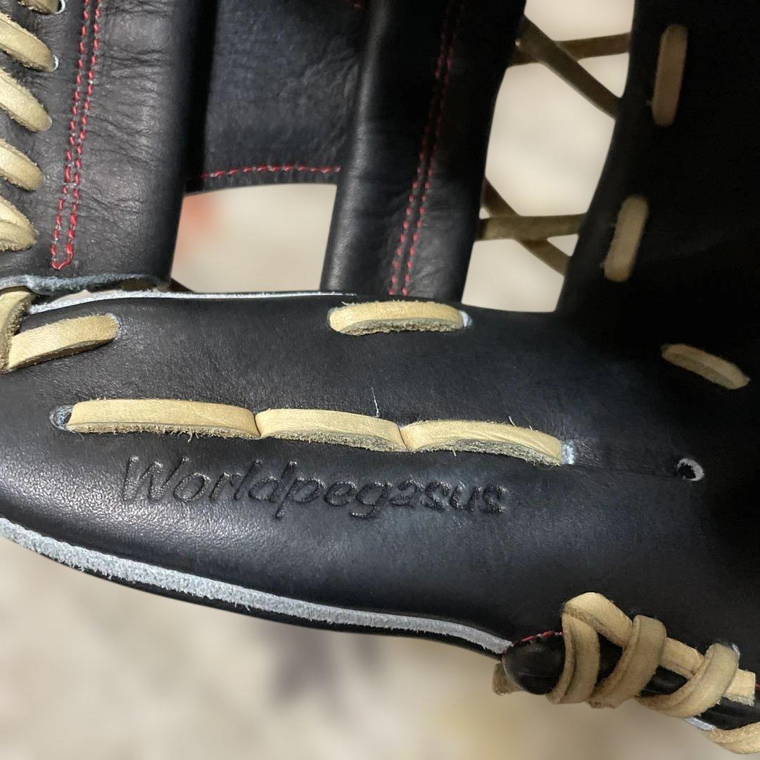 h*8様 WORLD PEGASUS 硬式・軟式兼用グローブ サイズ8