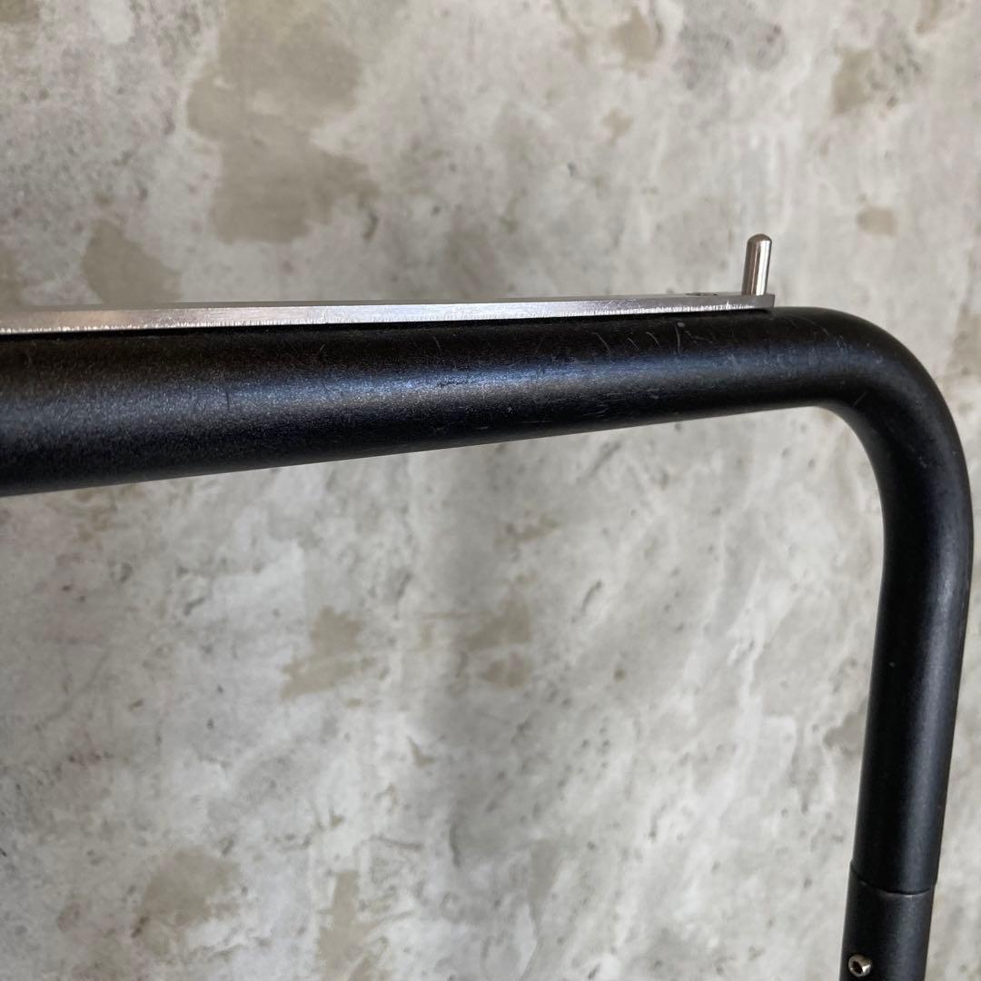 ストアエキスプレス 業務用 ハンガーラック 丸パイプ 黒 120cm