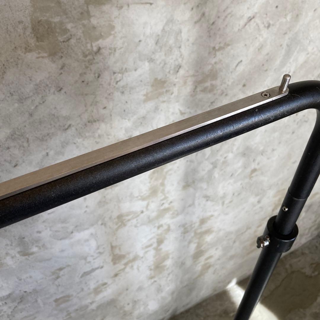 ストアエキスプレス 業務用 ハンガーラック 丸パイプ 黒 120cm