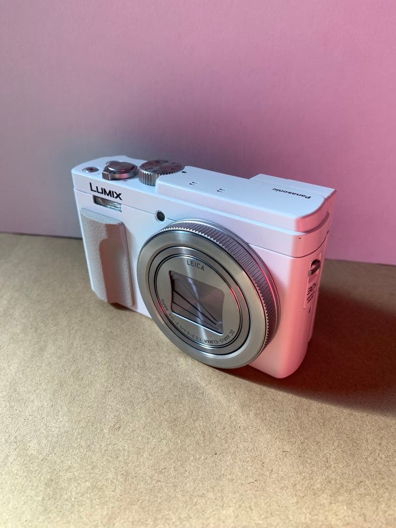 【付属品完備】LUMIX DC-TZ95 ホワイト（自撮り・光学30倍）