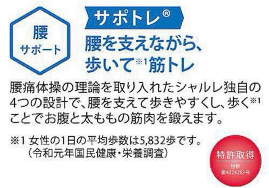 シャルレ　腰サポートガードル　82