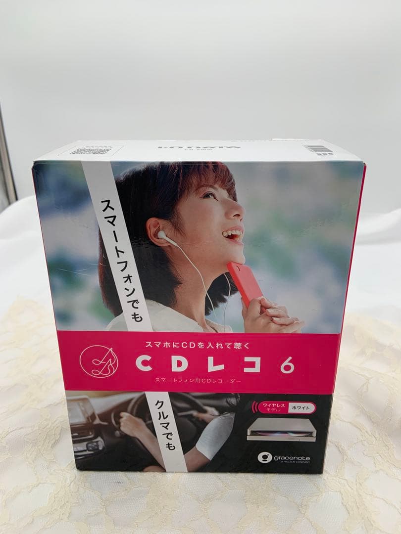 IODATA CDレコ6 CD-6ww スマートフォン用CDレコーダー
