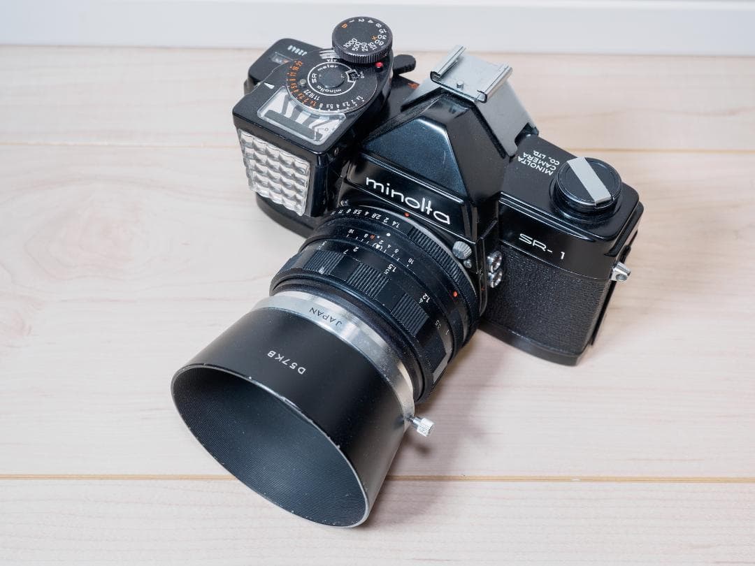 超レア 美品 完動品 Minolta SR-1 SR METER（露出計） 付き