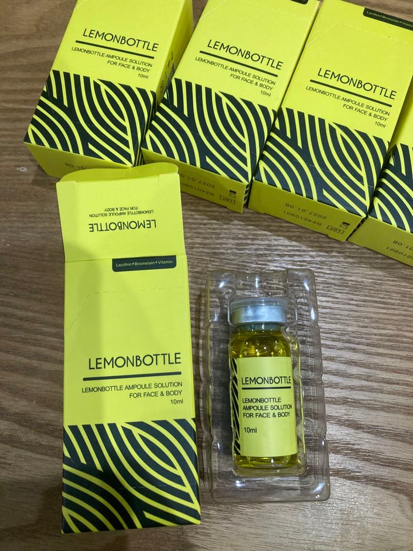 2本【即日発送】最安値・韓国発の脂肪溶解LEMONBOTTLE箱無し