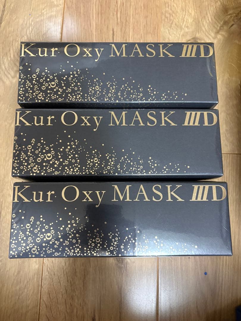 3箱　ドクターデヴィアス　プラチナ　クアオキシマスク3D パック