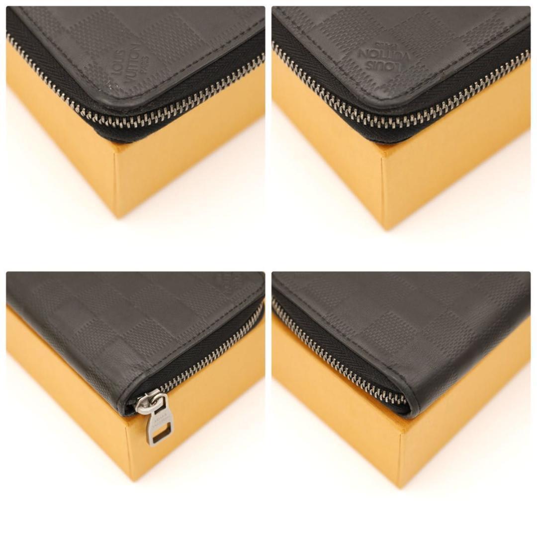 ルイヴィトン ダミエ ヴェルティカル ジッピーウォレット レザー N63548