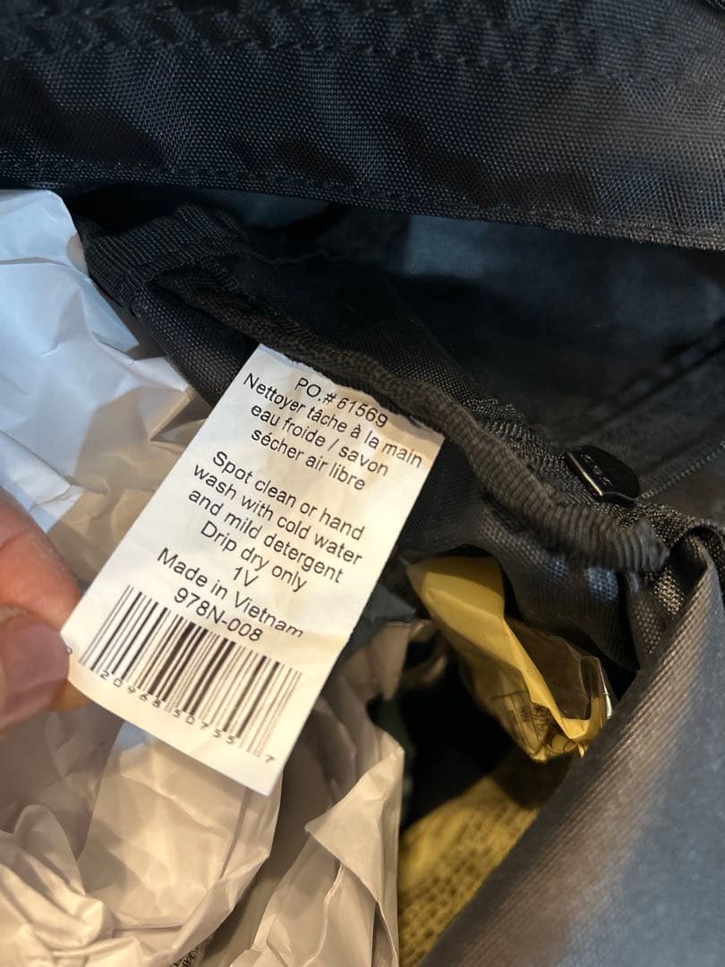 Herve chapelier ブラック　リュック