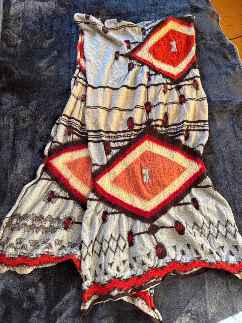 kapital 縮絨ストール　マフラー　難あり