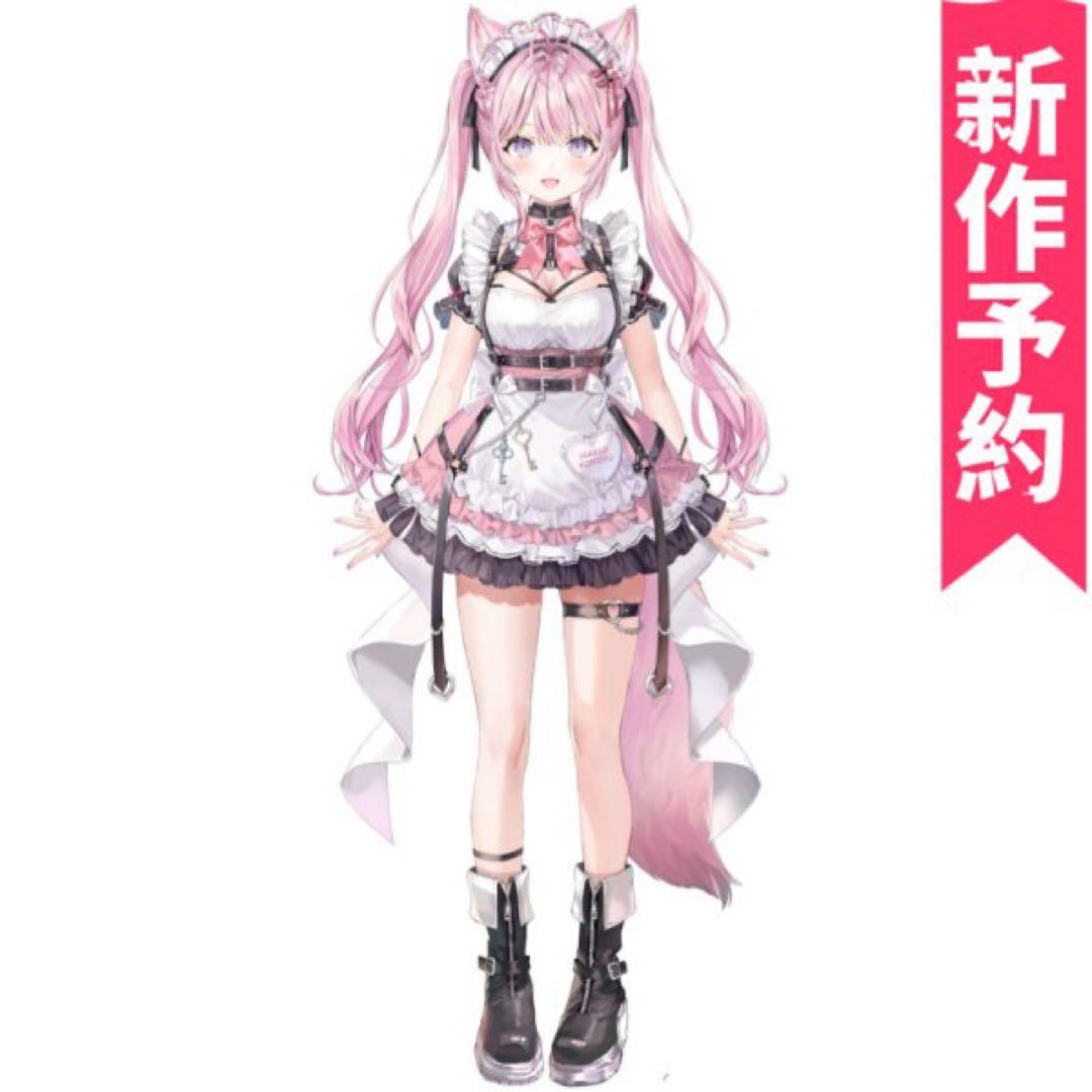 バーチャルYouTuber　Vtuber　博衣こより　メイド衣装　コスプレ衣装