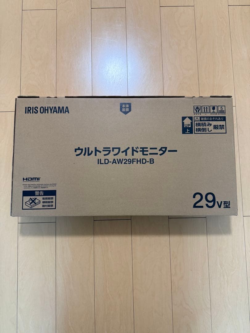 IRIS OHYAMA ウルトラワイドモニター ILD-AW29FHD-B