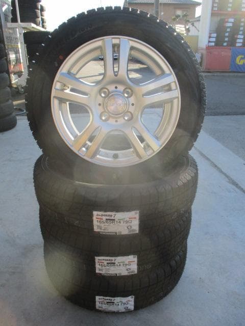 送料込み　ヨコハマ・スタッドレス 165/65R14☆タンク・ルーミー・トール