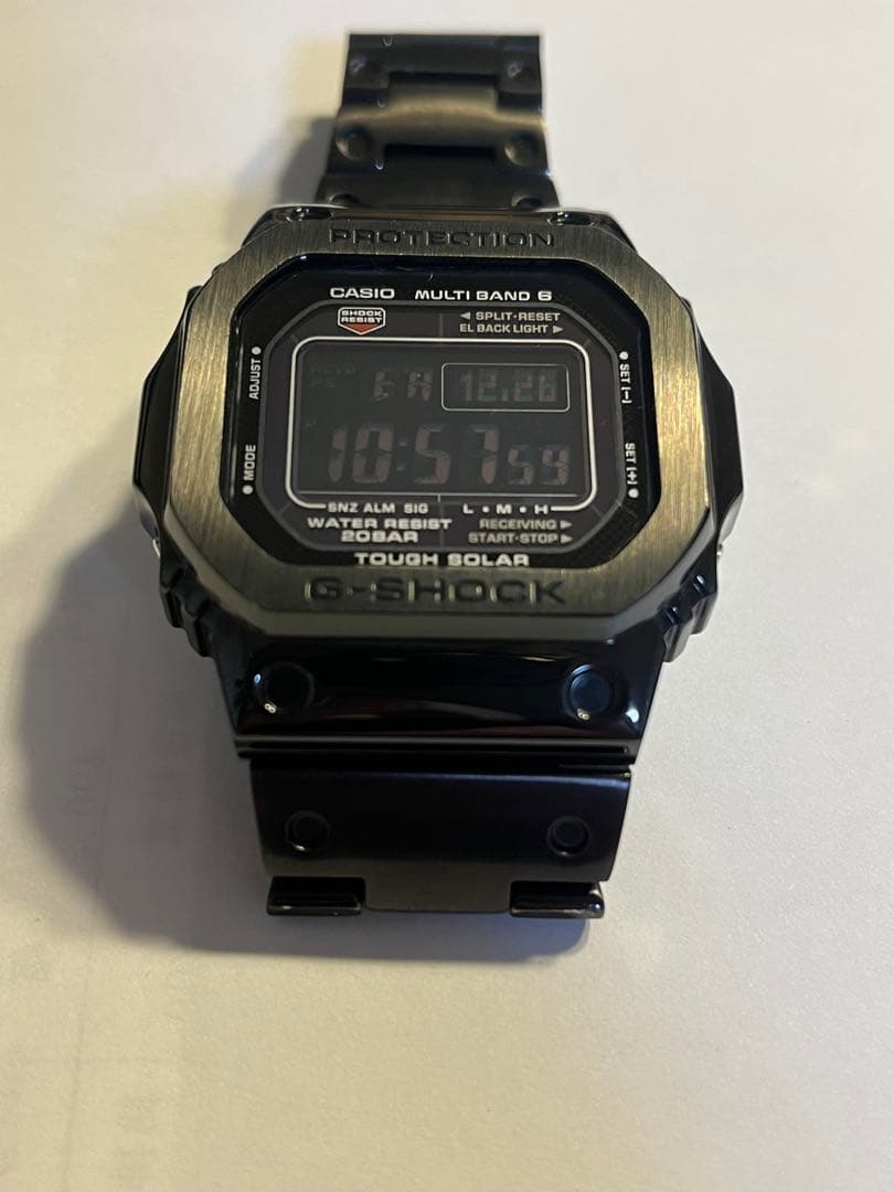 美品 G-SHOCK GWM5610B高輝度LED ブラックフルメタルカスタム