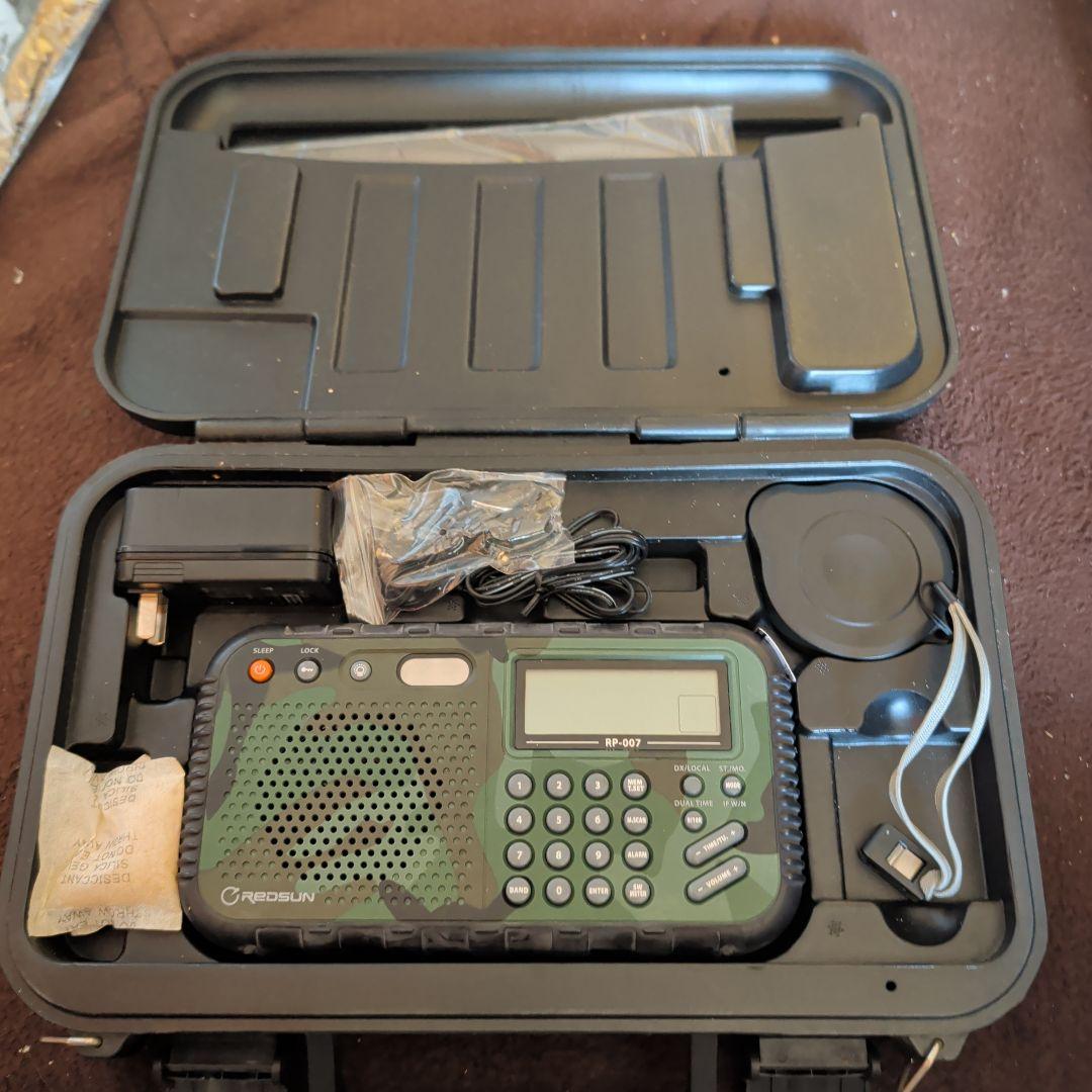 ＲEDSUN/RP007軍事用短波ラジオ