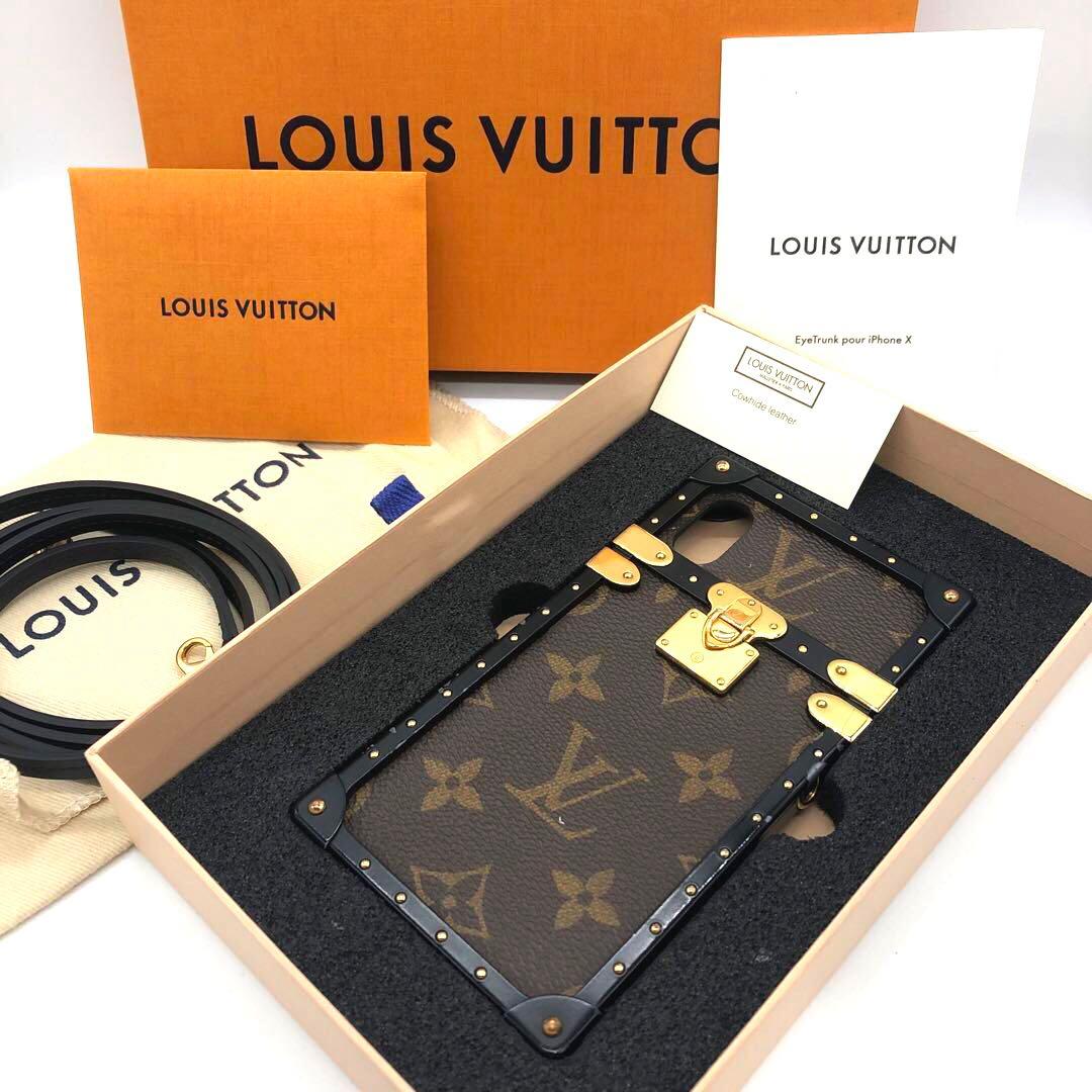 極美品✨ルイ ヴィトン モノグラム アイ トランク iPhoneケース