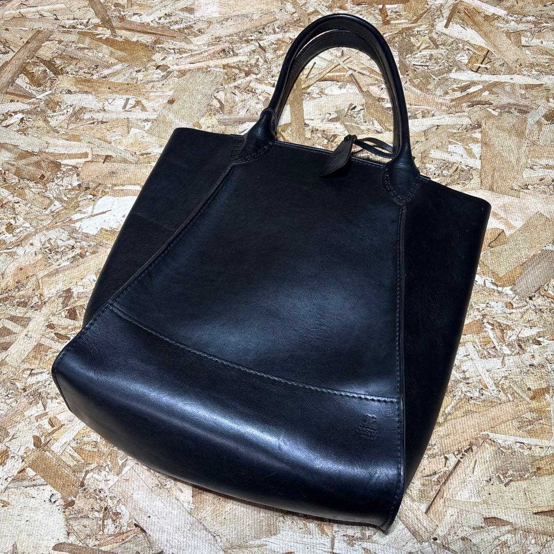 カネコカオル　極肉厚　レザートートバッグ　イタリア製