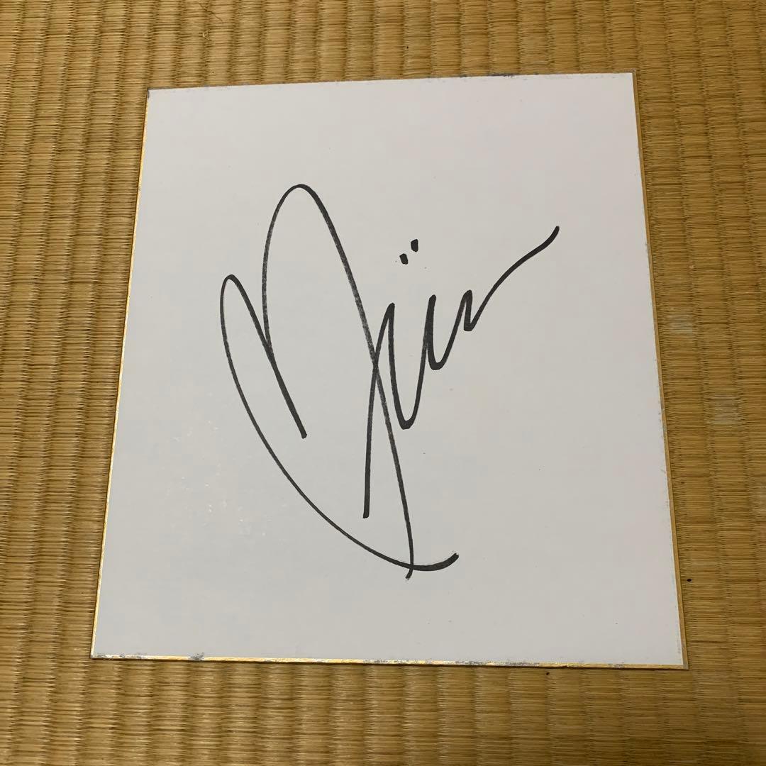 レスリング　RIZIN 山本ファミリー　直筆サイン色紙5枚セット