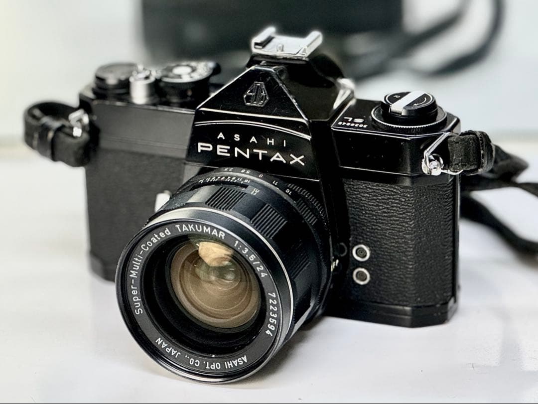 フィルムカメラ ASAHI PENTAX SL & SMC TAKUMAR 24mm f3.5