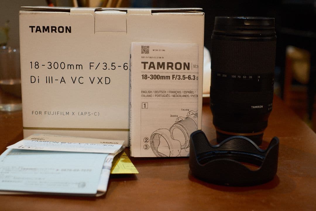 TAMRON 18-300mm F/3.5-6.3 [フジフイルムX用]