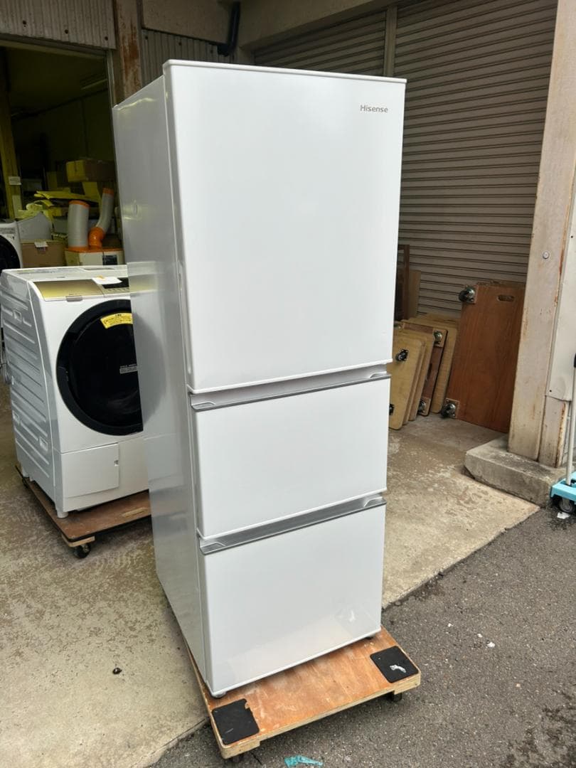 全国送料無料 ハイセンス 3ドア冷凍冷蔵庫 HR-D2801W 2019年製