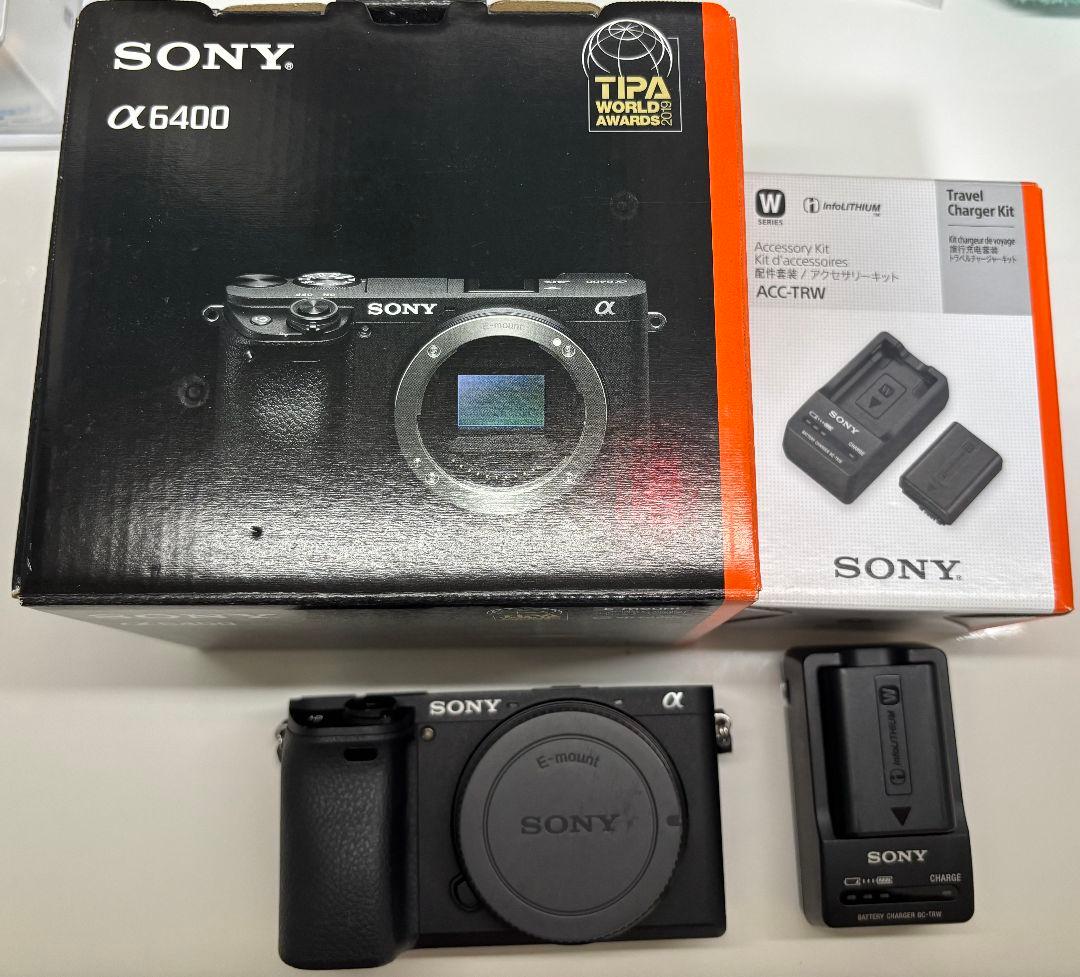 SONY α6400 ミラーレス一眼カメラ
