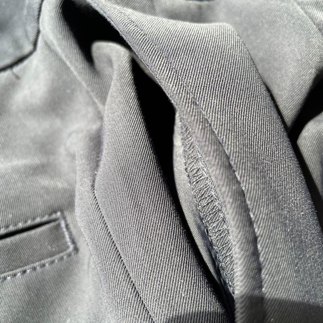 PLST ネイビー パンツスーツ 上下セット