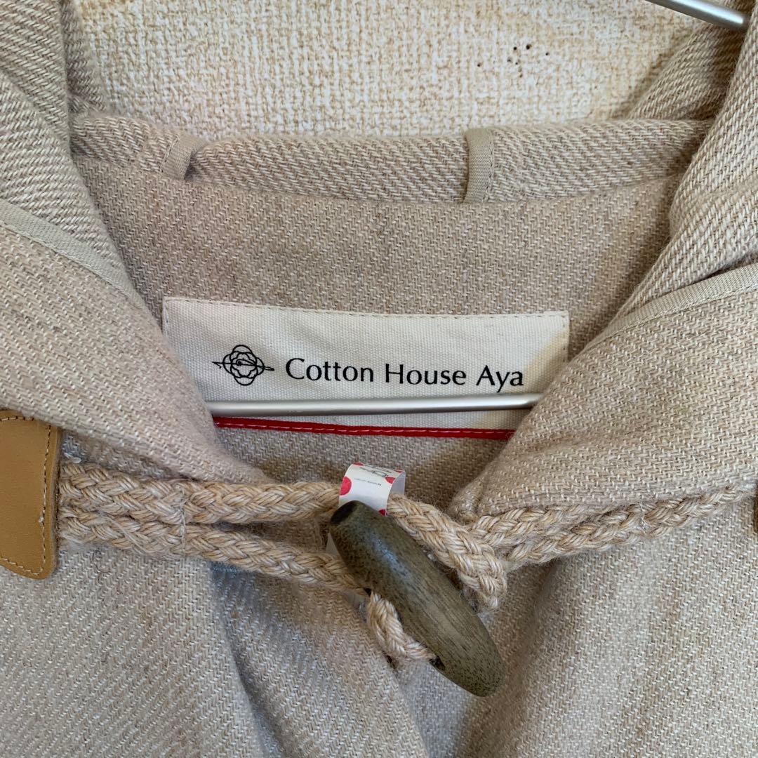 コットンハウスアヤさんのふんわりダッフルコート♡明るいベージュです♡