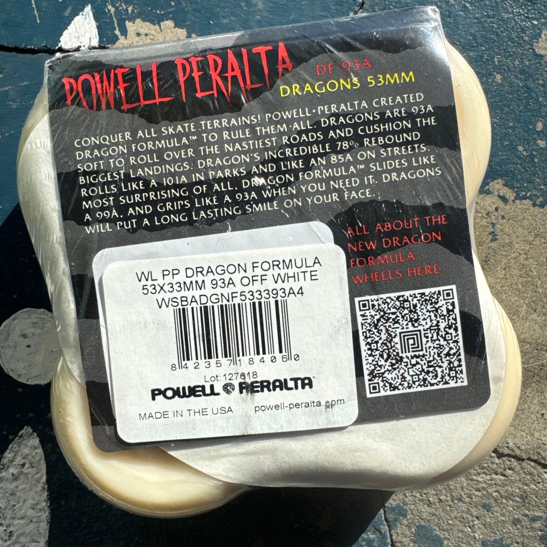 Powell Peralta Dragons 53mm 93A ウィール