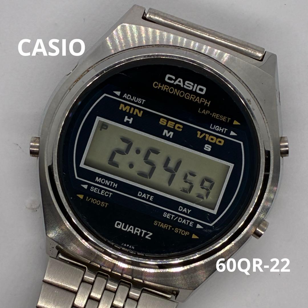 casio カシオ 60QR-22 動作品 2049 ヴィンテージ