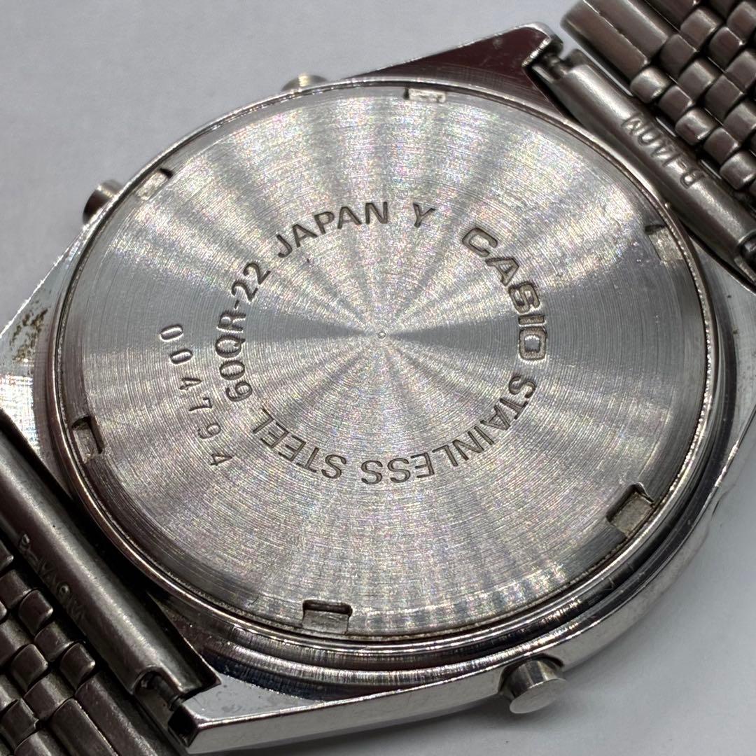 casio カシオ 60QR-22 動作品 2049 ヴィンテージ