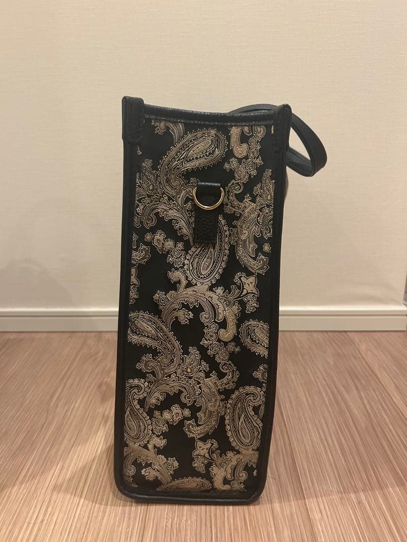 intoxic イントキシック　ペイズリー柄トートバッグ