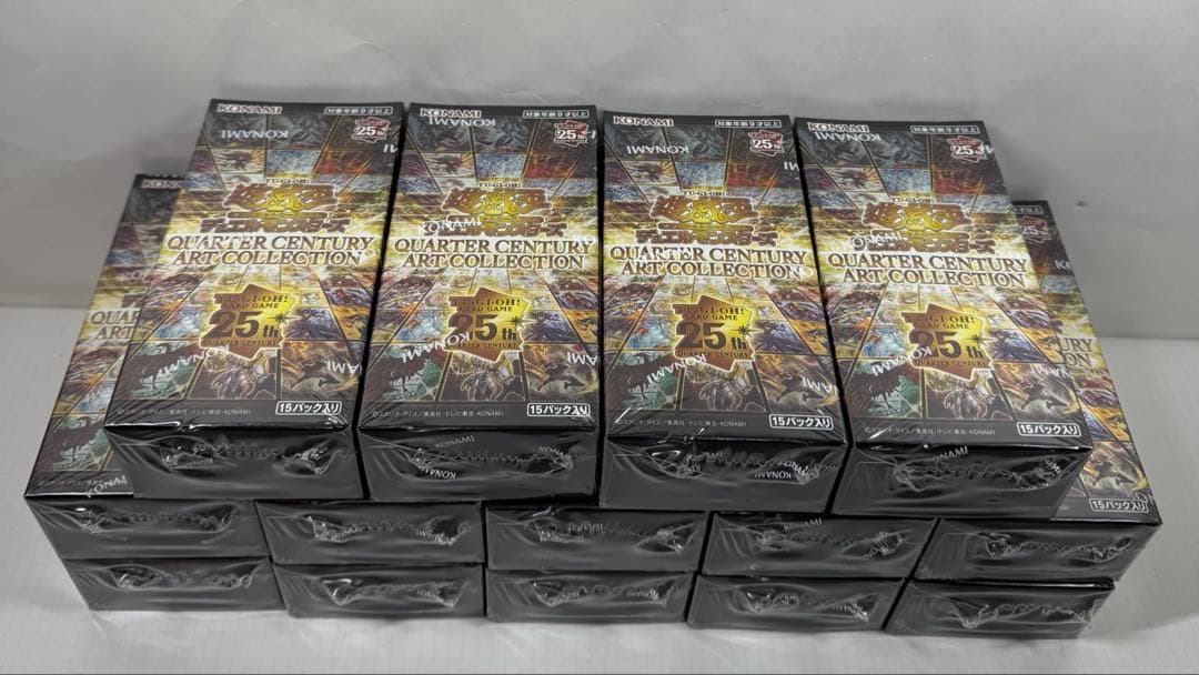 遊戯王 QUARTER CENTURY ART COLLECTION14BOX