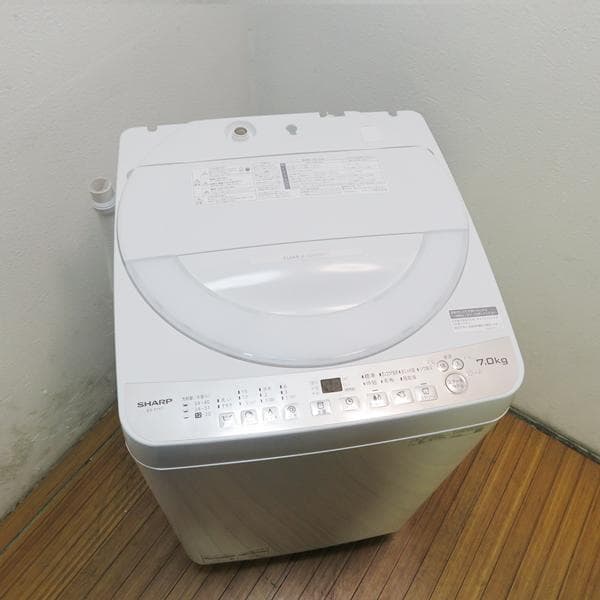 シャープ 全自動洗濯機 7.0kg 2025年製 ES-T717 KS03