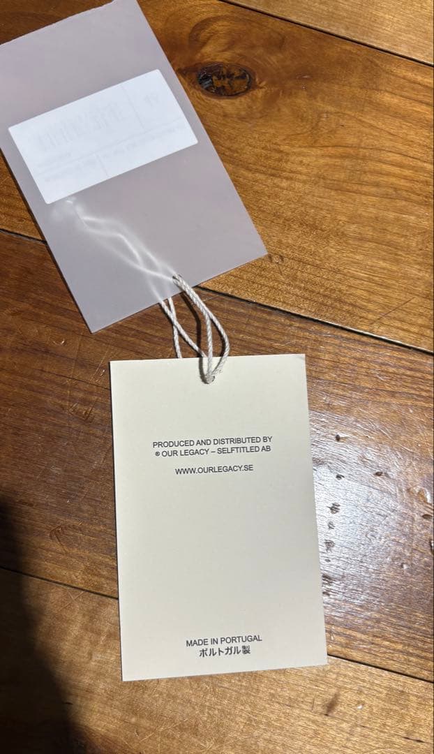 OUR LEGACY BORROWED BD SHIRTアワレガシー長袖シャツ