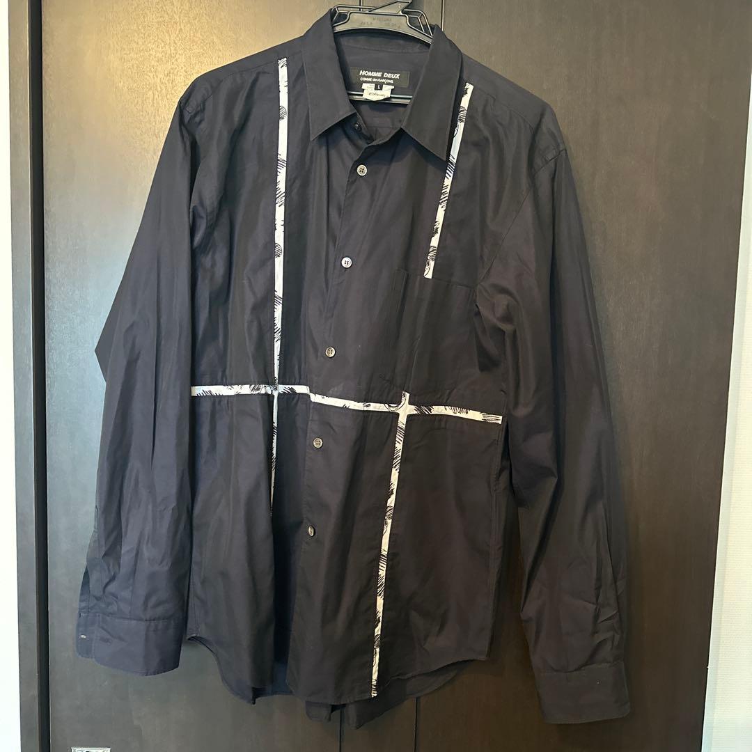 HOMME DEUX Comme des Garçons L シャツ
