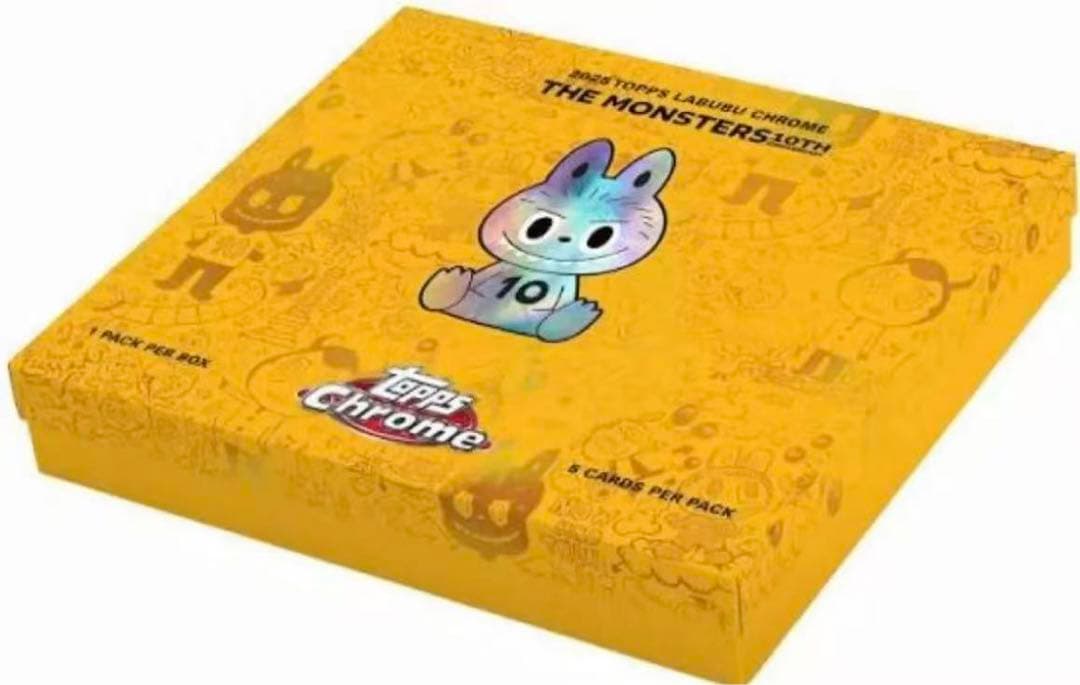 Topps Labubu Chrome モンスター10周年記念パック 2BOX