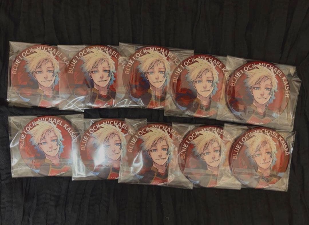 ブルーロック 伊勢丹 ミヒャエル・カイザー 缶バッジ